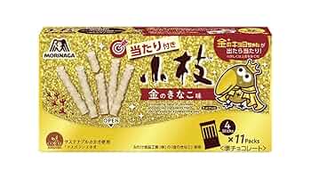 Amazon | 森永 あたりつき小枝金のきなこ味44本入 | 森永